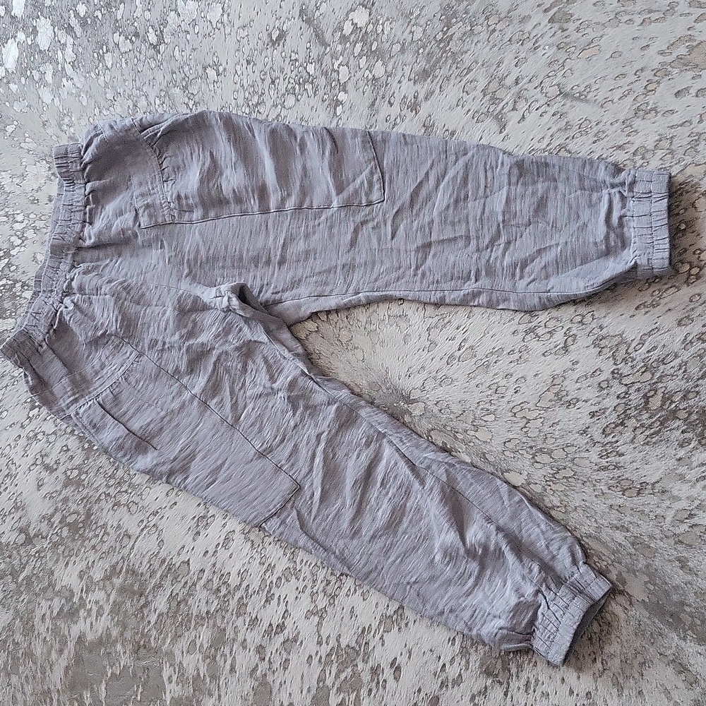 Anthropologie The Odells Slouch Pant Pietra Gray - Picture 3 of 9
